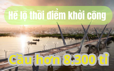 Sau thi tuyển phương án kiến trúc, cầu hơn 8.300 tỉ ở Hà Nội sẽ khởi công vào thời điểm nào?