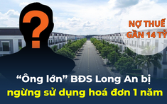 “Ông lớn” bất động sản Long An bị ngừng sử dụng hoá đơn 1 năm