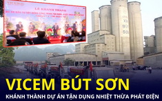 Trong lúc nhiều nhà máy xi măng phải dừng lò, Vicem Bút Sơn đưa vào hoạt động dự án mới sau chưa đầy 1 năm khởi công