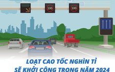 Loạt cao tốc nghìn tỉ sẽ khởi công trong năm 2024