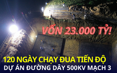 “Chạy đua” đưa dự án điện 1 tỷ USD đi qua địa bàn 43 huyện, thị xã của 9 tỉnh thành về đích trước 30/6/2024