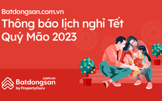 Batdongsan.com.vn Thông Báo Lịch Nghỉ Tết Nguyên Đán 2024