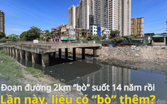 Sau 14 năm, đoạn vành đai 2km đi qua hàng loạt dự án bất động sản sẽ về đích?