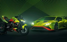 Lamborghini Huracan STO chưa có, chồng của Đoàn Di Băng chốt tạm Ducati Streetfighter V4 Lamborghini giới hạn 630 xe