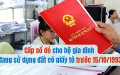 Quy định chi tiết về việc cấp sổ đỏ cho đất có giấy tờ trước ngày 15/10/1993