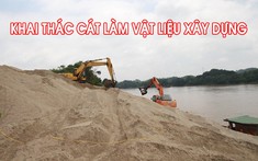 Chủ tịch UBND tỉnh Nam Định vừa chỉ đạo gì đối với hoạt động khai thác cát làm vật liệu xây dựng?