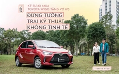 Kỹ sư 8X mua Toyota Wigo tặng vợ 8/3: Đừng tưởng trai kỹ thuật không tinh tế