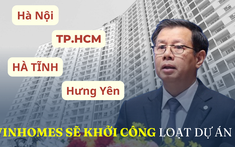 “Đại gia” bất động sản top đầu Việt Nam lên kế hoạch khởi công loạt dự án tại Hà Nội, TP.HCM, Hưng Yên, Hà Tĩnh