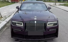 Rolls-Royce Ghost đời đầu độ lên bản mới nhất, nhìn khá khôi hài, chỉ chờ lên bộ mâm chuẩn "zin"