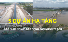 5 dự án hạ tầng quyết định “NHỊP THỞ” của bất động sản Nhơn Trạch trong thời gian tới, đặc biệt cây cầu nối với TP.HCM sẽ cán đích năm 2025