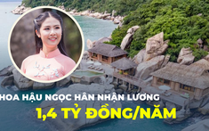 Hoa hậu Ngọc Hân nhận lương 1,4 tỷ đồng/năm