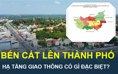 Bến Cát sắp lên thành phố, quy hoạch giao thông có gì đặc biệt?