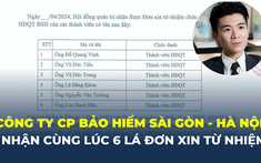 Bảo hiểm BSH cùng lúc nhận 6 lá đơn xin từ nhiệm vị trí thành viên HĐQT