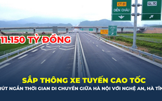 Sắp thông xe 30km tuyến cao tốc nối Hà Nội với Nghệ An, Hà Tĩnh