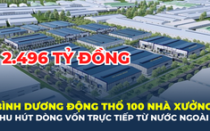 Một khu công nghiệp tại Bình Dương vừa được đầu tư gần 2.500 tỷ đồng để xây thêm 100 nhà xưởng