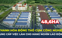 Thanh Hóa động thổ cụm công nghiệp gần 50ha