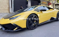 Siêu xe Lamborghini Huracan từng của Cường "Đô-la" xuất hiện với diện mạo mới mẻ tại Nha Trang