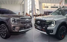 Ford Everest Platinum và Ranger Stormtrak chốt giá chính thức tại Việt Nam, giao xe tháng 5 tới