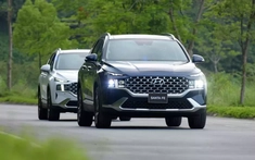 Hyundai Santa Fe được giảm giá "kép", lên tới cả trăm triệu đồng