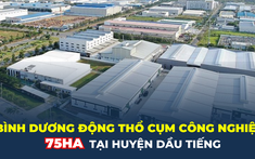 Bình Dương động thổ cụm công nghiệp 75ha