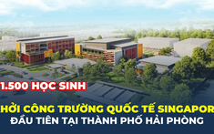 Khởi công trường học với sức chứa 1.500 học sinh tại Hải Phòng