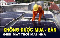 Điện mặt trời mái nhà dư thừa được phát lên lưới giá 0 đồng, không được tính tiền