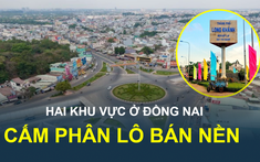 Hai khu vực đặc biệt này của Đồng Nai sẽ bị cấm phân lô bán nền