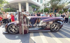 Siêu phẩm Koenigsegg Regera hơn 100 tỷ đồng của Hoàng Kim Khánh xuất hiện ở Nha Trang