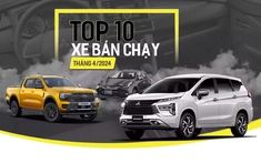 10 mẫu ô tô bán chạy nhất Việt Nam tháng 4/2024: Toyota Vios và Yaris Cross hút khách nhất phân khúc, Honda CR-V bất ngờ góp mặt