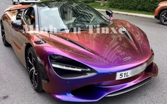 Bắt gặp siêu xe McLaren 750S đầu tiên về việt Nam lăn bánh trên đường, màu sơn trị giá vài tỷ đồng