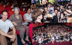 Lý Hải - Minh Hà vỡ òa cảm xúc khi đi cinetour: Đến tỉnh nào cũng được tặng đặc sản, đông vui như họp fan