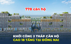 Khởi công 2 tháp căn hộ cao 18 tầng tại Đồng Nai