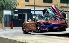 Siêu xe McLaren 750S đầu tiên về Việt Nam, màu sơn "tắc kè" như xe McLaren Senna của Hoàng Kim Khánh