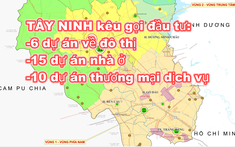 Tây Ninh kêu gọi đầu tư 21 dự án khu đô thị, nhà ở lên đến hàng trăm ha