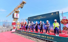 Tổ hợp căn hộ “chuẩn khách sạn ven sông Sài Gòn” - Sunshine Sky City cất nóc toà S4