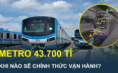 Chủ tịch TP.HCM chỉ đạo “gỡ vướng”, đưa vào khai thác tuyến metro 43.700 tỉ trong năm nay