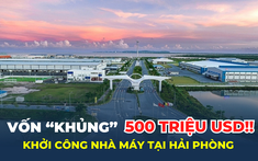 Khởi công nhà máy hơn 12.700 tỷ đồng tại Hải Phòng