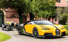 Phát cuồng với Bugatti Chiron Super Sport độc bản "55 1 of 1", cảm hứng` từ huyền thoại Bugatti Type 55