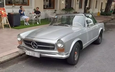 "Nàng thơ" Mercedes-Benz 250 SL siêu hiếm của người chơi xe cổ ở Tp.HCM