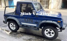 Cận cảnh "chiến binh" Suzuki Samurai của ông Đặng Lê Nguyên Vũ lần đầu dạo phố