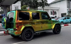 Mercedes-AMG G63 phiên bản "tắc kè hoa" của đại gia Quảng Ninh