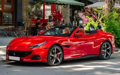 Đại gia ngành thẩm mỹ tậu siêu xe mui trần Ferrari Portofino M có giá gần 10 tỷ đồng