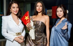 Trương Ngọc Ánh trao sash ngay tại sân bay, Lydie Vũ chính thức lên đường tham gia Miss Supranational 2024