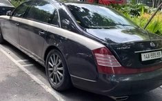 Maybach Zeppelin đắt và hiếm nhất tại Việt Nam xuất hiện tại Hà Nội với biển ngũ quý 5 của tỉnh Quảng Ninh