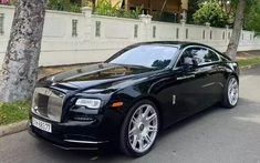 Rolls-Royce Wraith từng của Cường "Đô-la" lại tiếp tục được chào bán sau 1 năm tìm thấy chủ mới