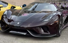 Dàn siêu xe gần 250 tỷ đồng của đại gia Hoàng Kim Khánh dạo phố Tp.HCM: Koenigsegg Regera xuất hiện nhưng...