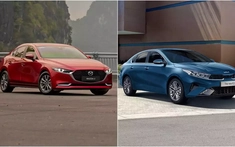 Doanh số sedan cỡ C giảm nhẹ, người Việt ưu tiên mua Mazda3 và Kia K3