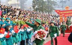 Xúc động lễ giao nhận quân năm 2025 tại thị xã Sa Pa