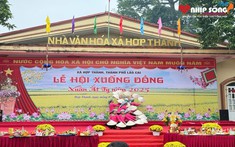 Lễ hội Xuống Đồng mừng Xuân tại xã Hợp Thành, thành phố Lào Cai