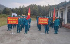 Thị xã Sa Pa làm tốt công tác huấn luyện dân quân tự vệ ngay từ những ngày đầu năm 2025